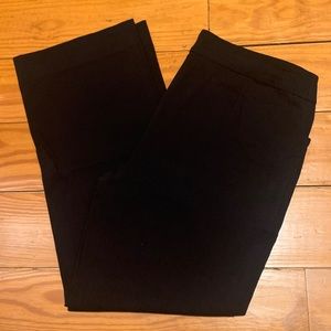 George Black Casual Dress Stretch Pants Size L/G (12/14)